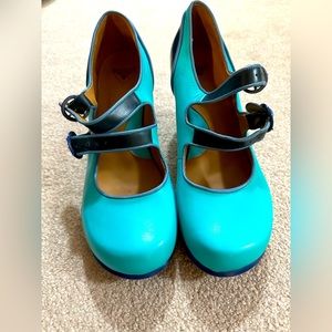 Kitschy Kitschy Boom Boom Liz Double Buckle Mary Jane Heel